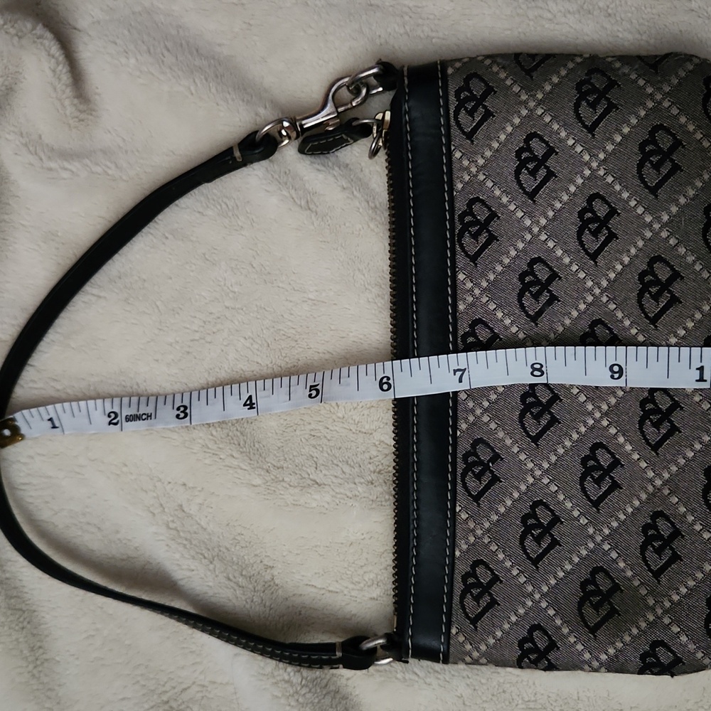 Dooney & Bourke Stylish Black and Gray Women's Bag Set - Picture 9 of 12